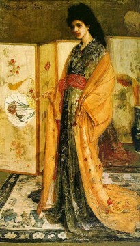  Princesse Oil Painting - La Princesse duPays de la Porcelaine James Abbott McNeill Whistler
